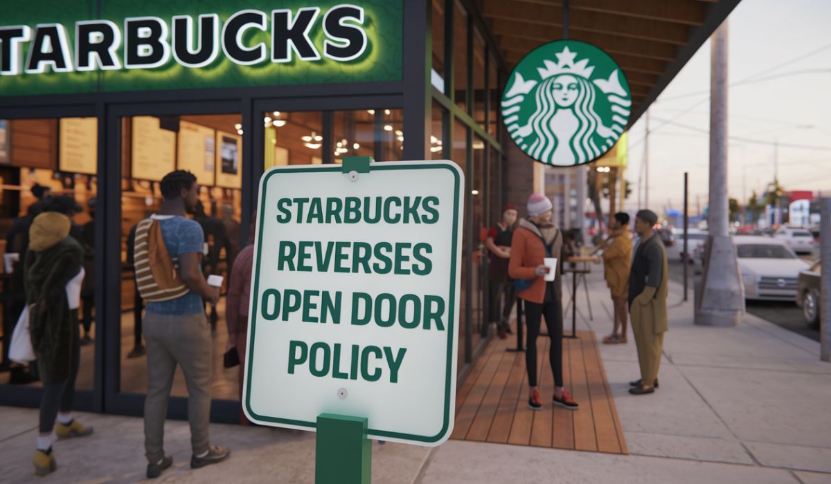 Starbucks Reverses Open Door Policy