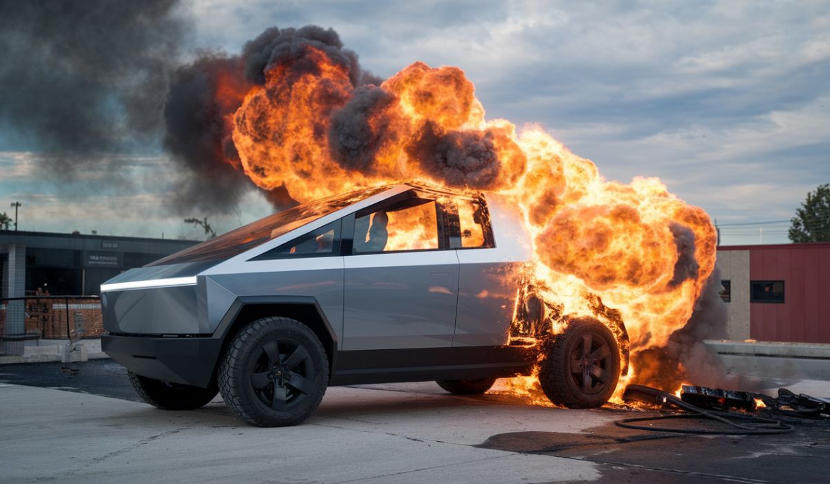 Cybertruck Explosion